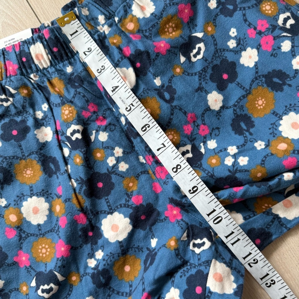 NWT Uniqlo x Princesse Tam Tam Flannel Floral Pants in Light Blue Women’s XS - Picture 10 of 11